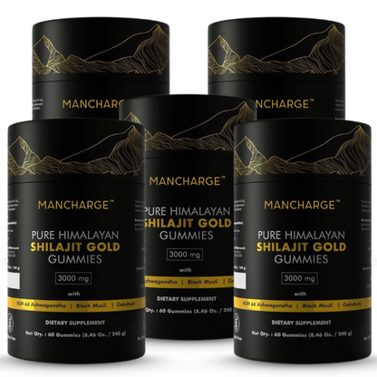 ManCharge™ |  Reines Himalaya-Shilajit Gold Gummies