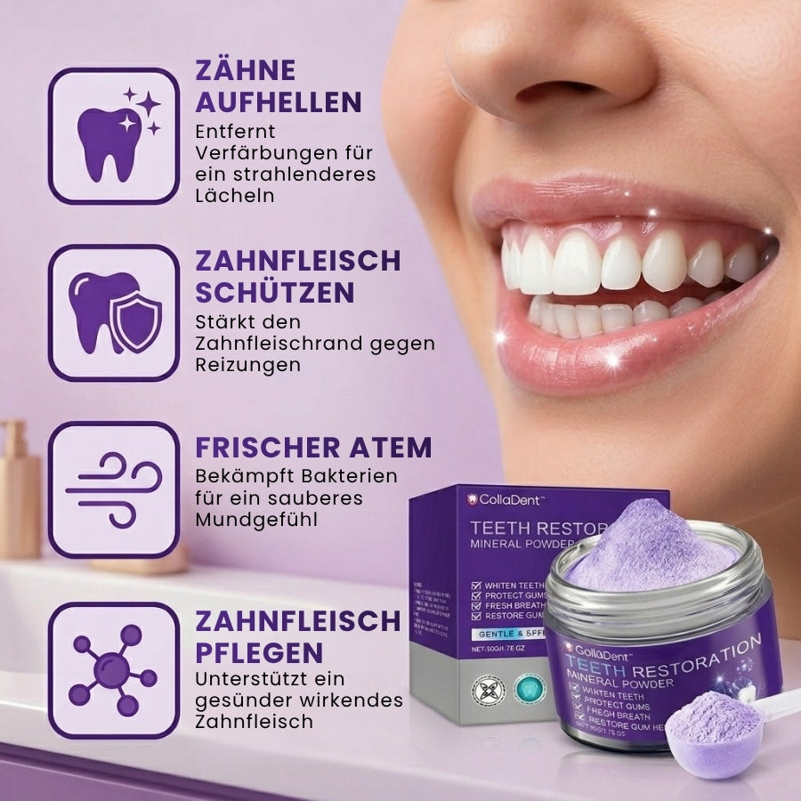 CollaDent™ | Zahnrestaurations-Mineralpulver