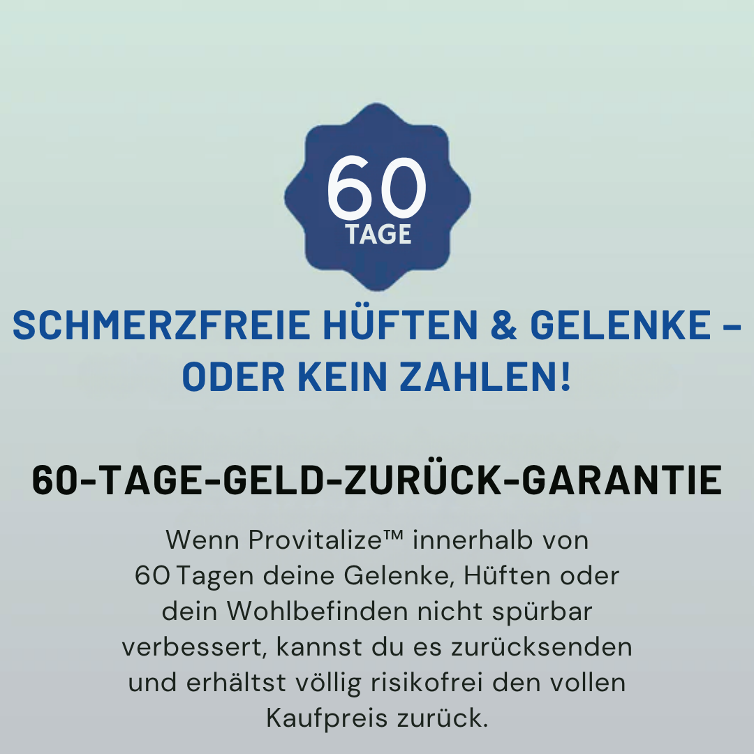 Provitalize™ | Kapsel gegen Gelenkschmerzen