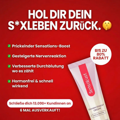SensaLust™ | Vaginalcreme für Frauen ab 40