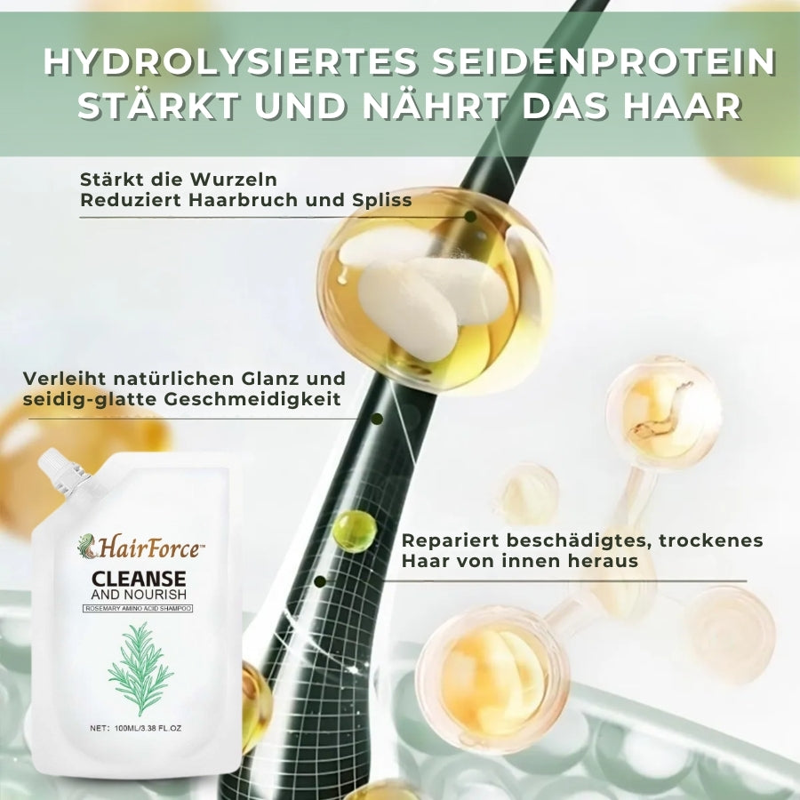 HairForce™ | Verabschieden Sie sich von Haarausfall und erhalten Sie in nur 2 Wochen volleres Haar!