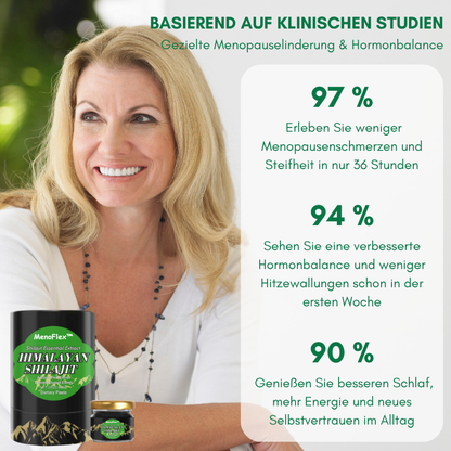MenoFlex™ | Menopause-Linderung & Hormonbalance-Nahrungsergänzung