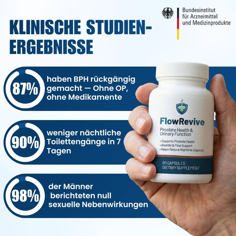FlowRevive™ | Natürliche Unterstützung für Ihre Prostata