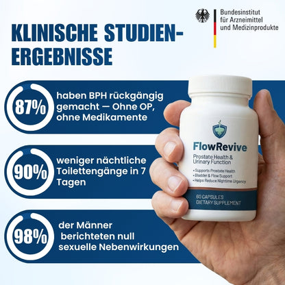FlowRevive™ | Natürliche Unterstützung für Ihre Prostata