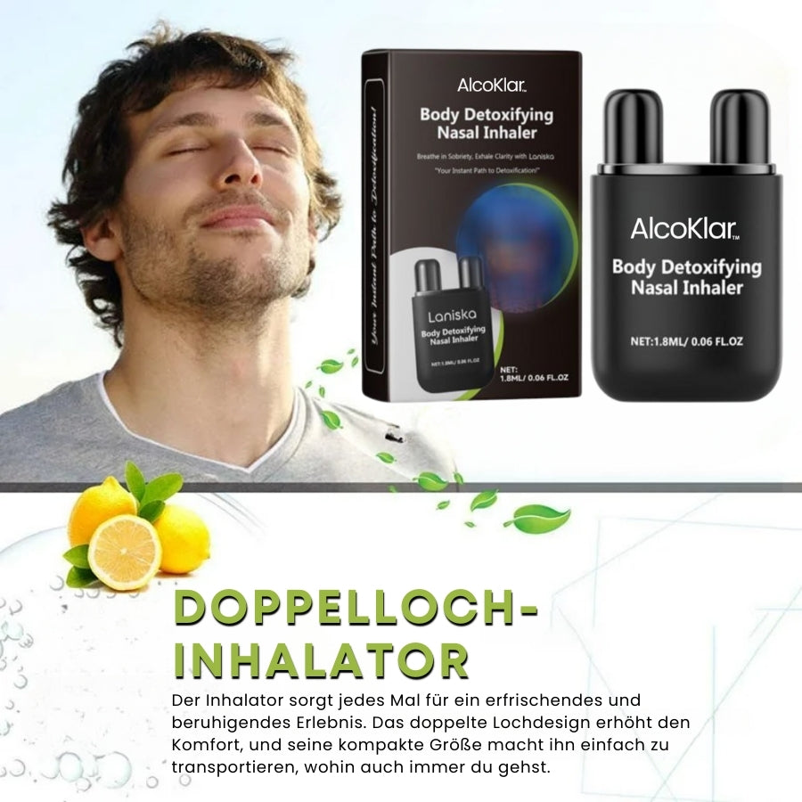 AlcoKlar™ | Körper-Entgiftender Naseninhalator