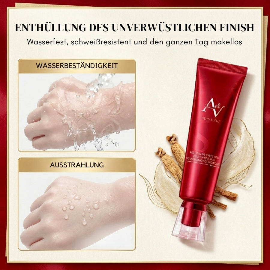 SkinVeil™ | Rote Human Ginseng nährende flüssige Foundation