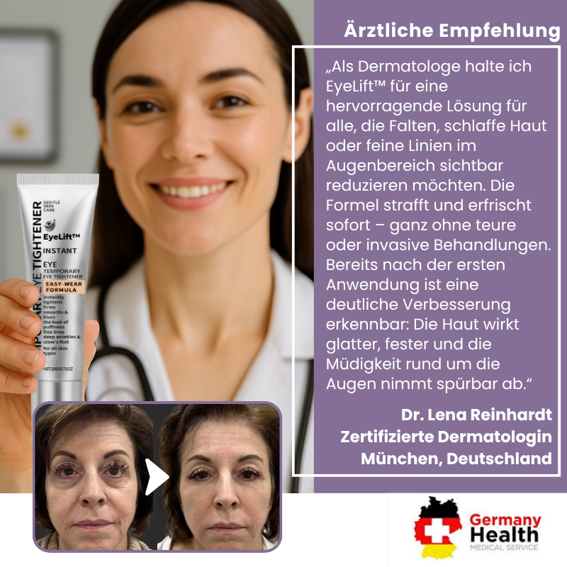EyeLift™ | Entfernt 98 % aller Augenringe & Falten sofort!