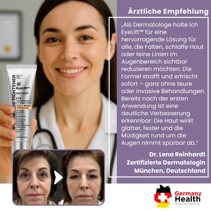 EyeLift™ | Entfernt 98 % aller Augenringe & Falten sofort!