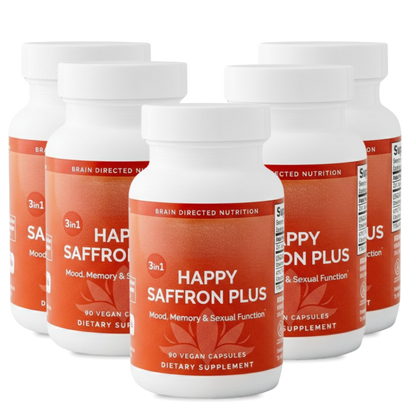 Happy Saffron Plus™ | 3-in-1 Stimmungs-Wiederherstellungs-Komplex