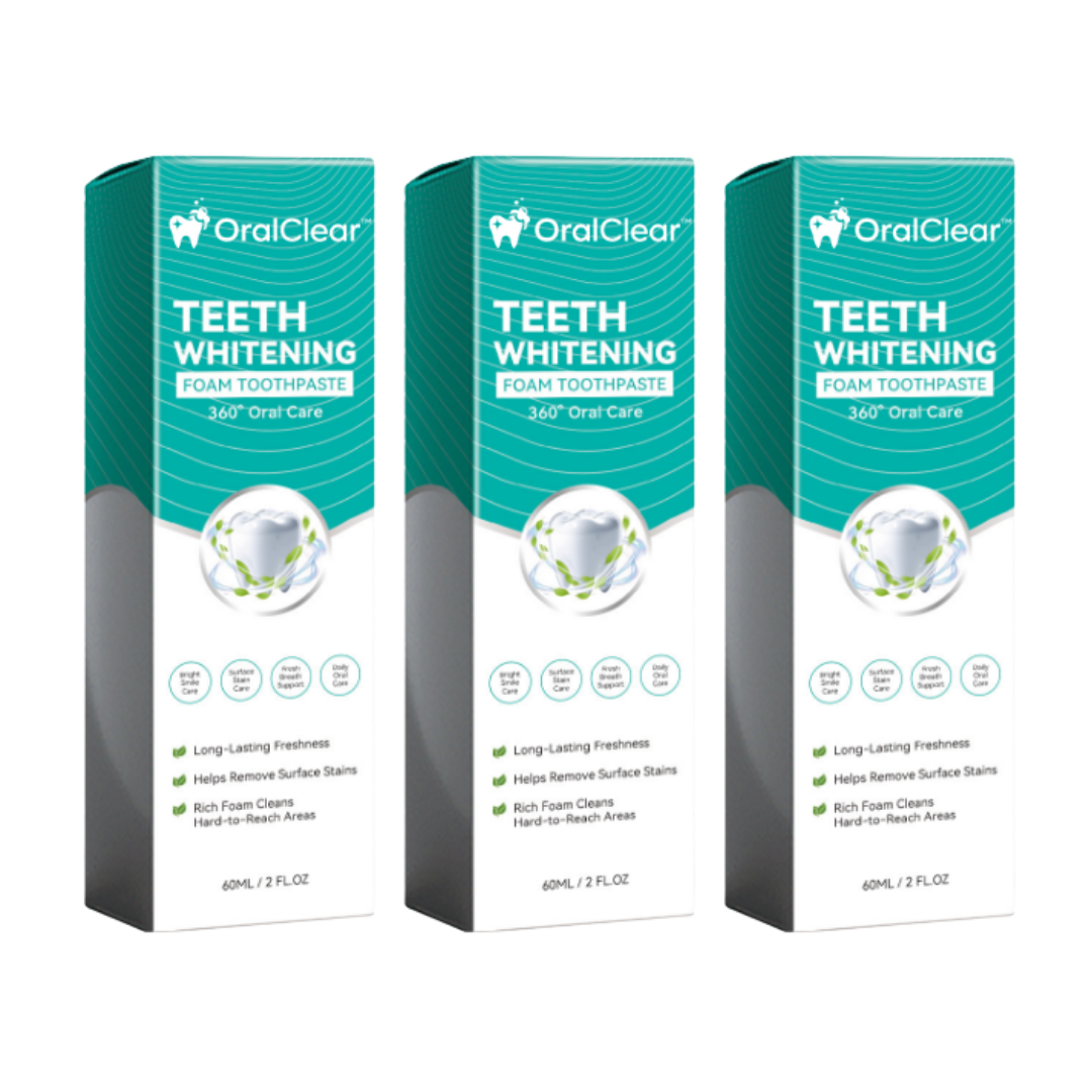 OralClear™ | Fleckenentfernender Zahnschaum