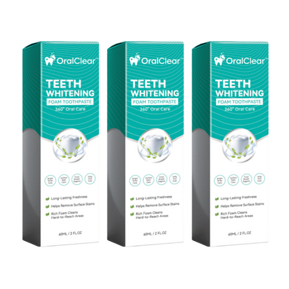 OralClear™ | Fleckenentfernender Zahnschaum