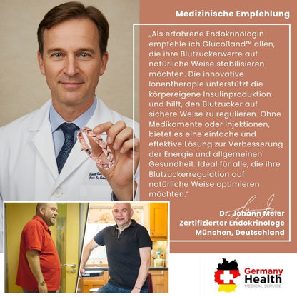 GlucoBand™ | Das ultimative Ion-Armband zur Blutzuckerregulation
