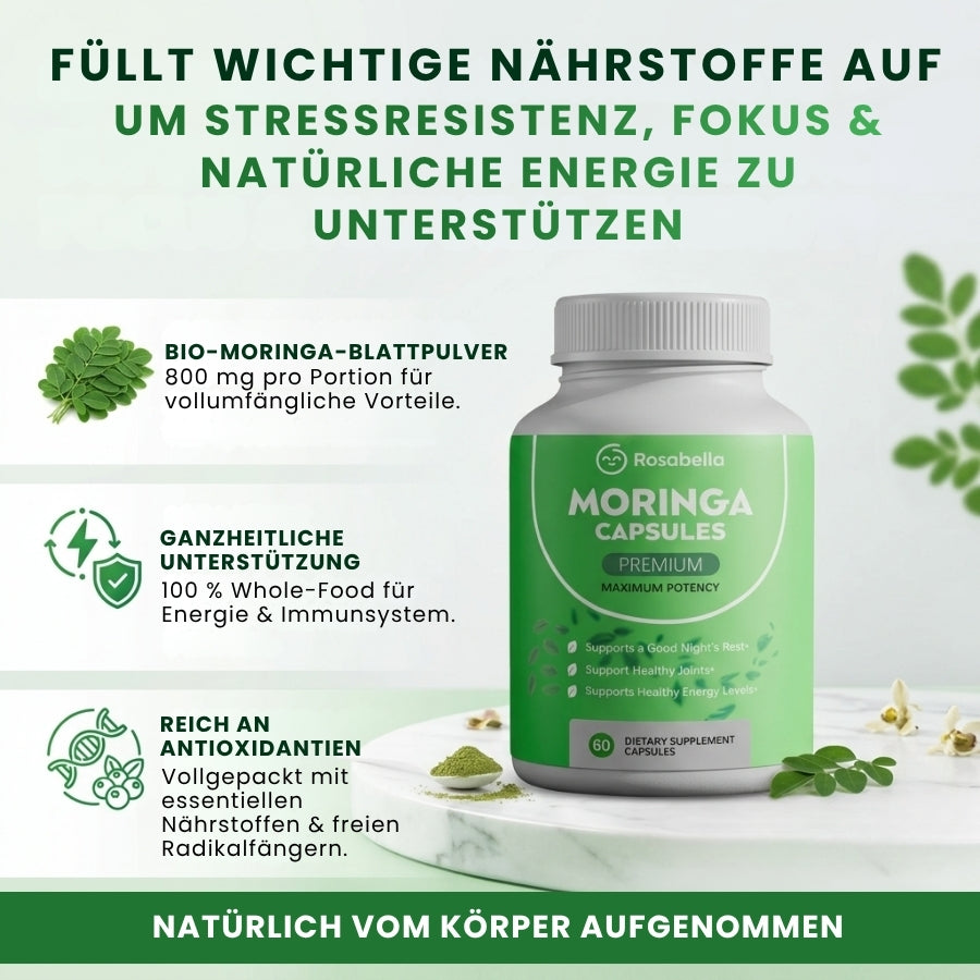 Rosabella™ | Premium-Moringa-Kapsel