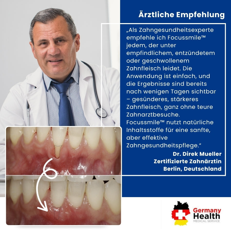 Focussmile™ | Bienengift-Behandlungspulver für den Oralgebrauch