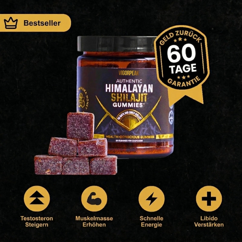 VigorPeak™ | Himalaya-Shilajit Gummies für Männer