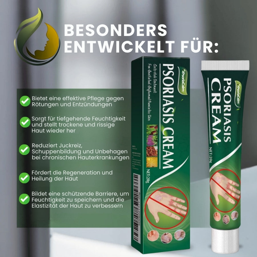 PsoriaCalm™ | Ekzem- und Psoriasis-Creme