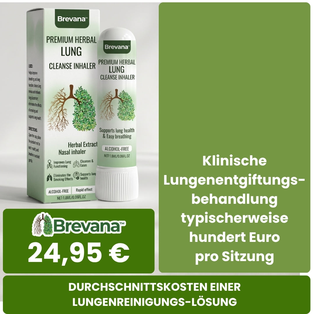 Brevana™ | Premium-Inhalator mit Heilpflanzen für die Lunge