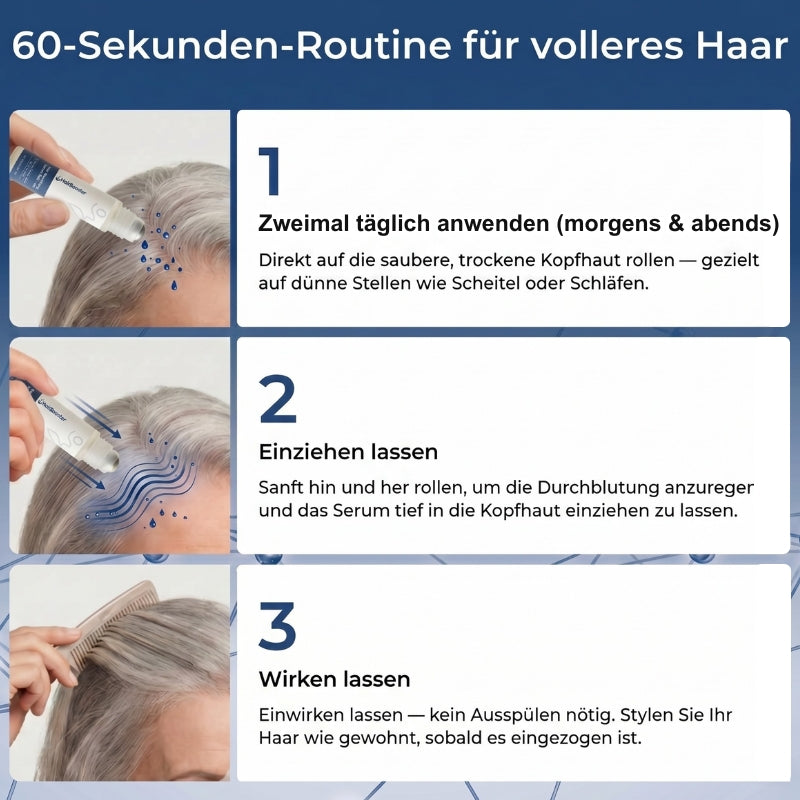 HairBooster™ | Jade-Roller + 100% natürliche Inhaltsstoffe für volleres Haar