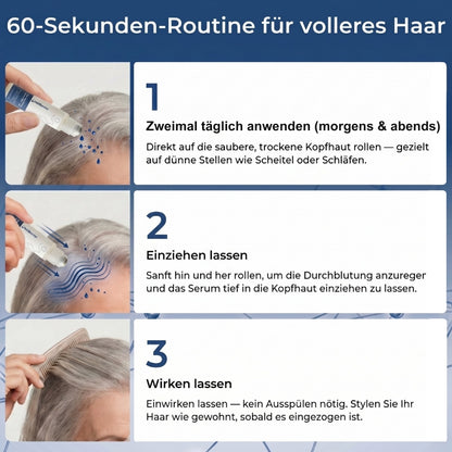HairBooster™ | Jade-Roller + 100% natürliche Inhaltsstoffe für volleres Haar