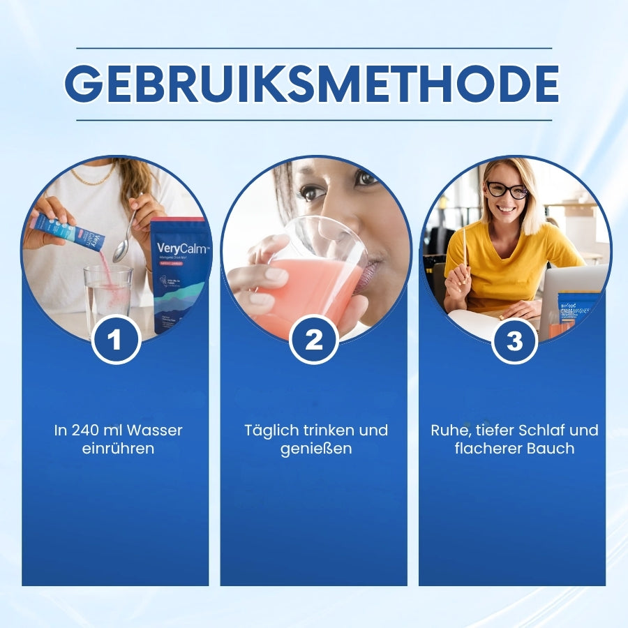 VeryCalm™ | Natürliches Entspannungsgetränk für innere Ruhe