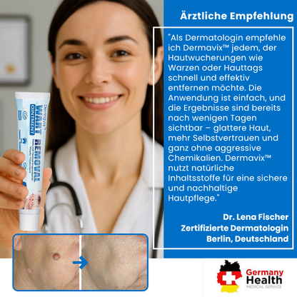 Dermavix™ | Entfernt 97% der Warzen & Hauttaggen in nur 3 Tagen!