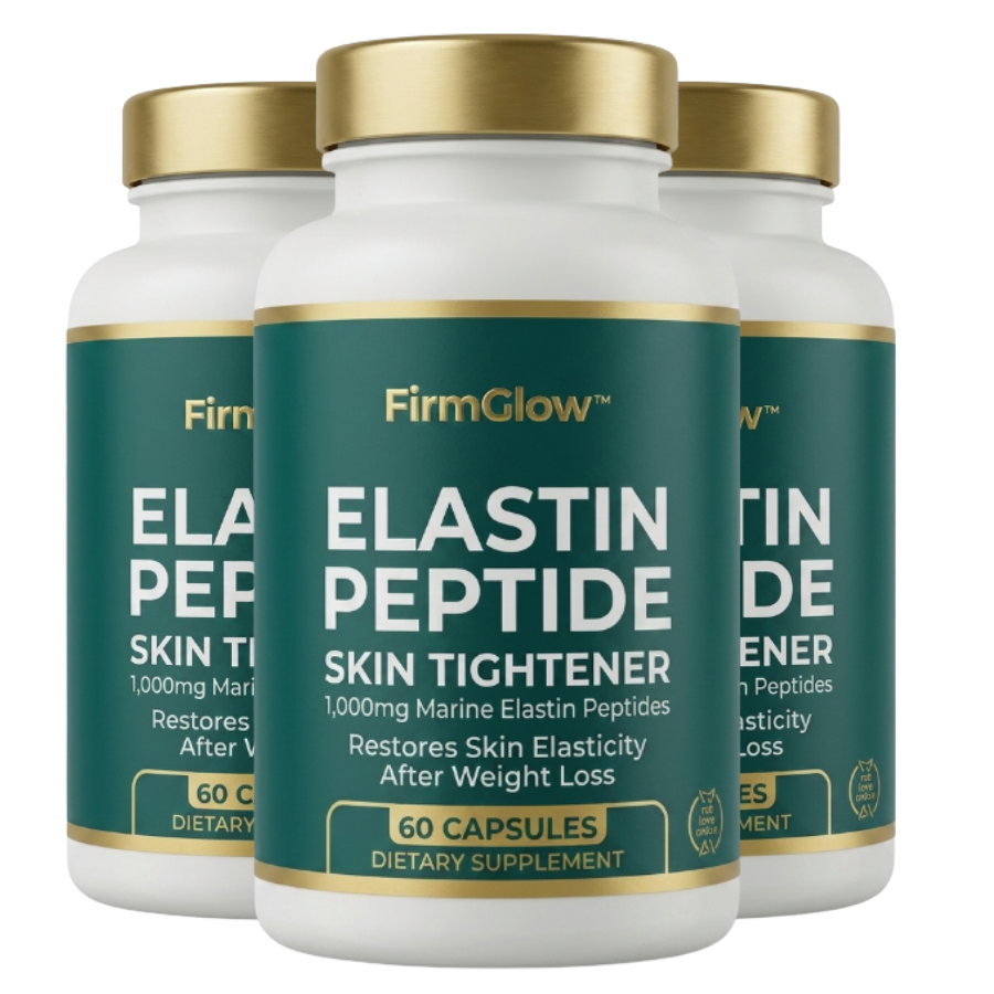 FirmGlow™ | Elastin-Peptid-Hautstraffungsformel