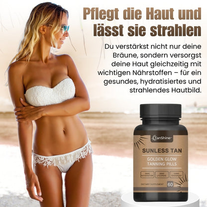 TanShine™ | Goldene Glow-Bräunungskapseln