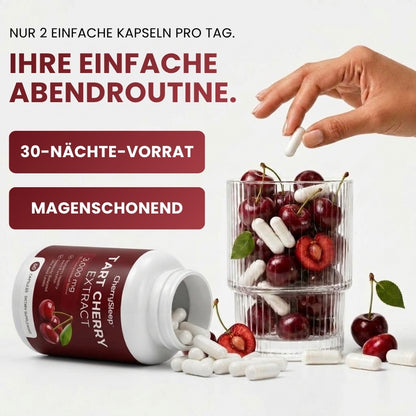 CherrySleep™ | Sauerkirschen-Schlafkapseln
