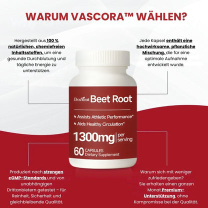 Vascora™ | Nahrungsergänzung zur Unterstützung der Gefäßgesundheit