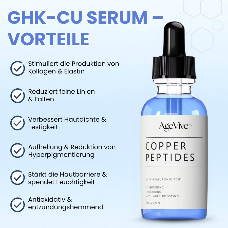 AgeVive™ | GHK-Cu Kupferpeptid-Serum