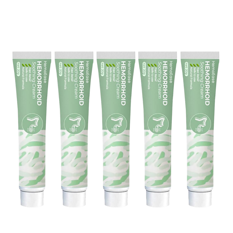 HemoEase™ Creme | Lindert 99 % der Hämorrhoidenschmerzen bereits bei der ersten Anwendung
