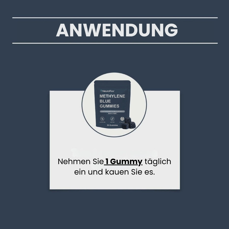 NeuroFlux™ | Methylenblau-Gummies