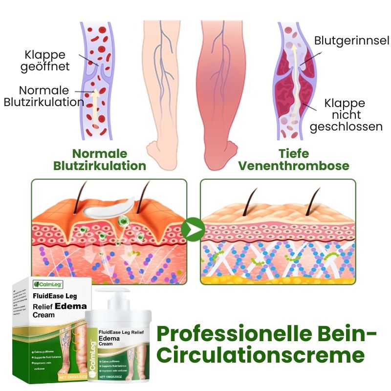 CalmLeg™ | Professionelle Bein-Circulationscreme