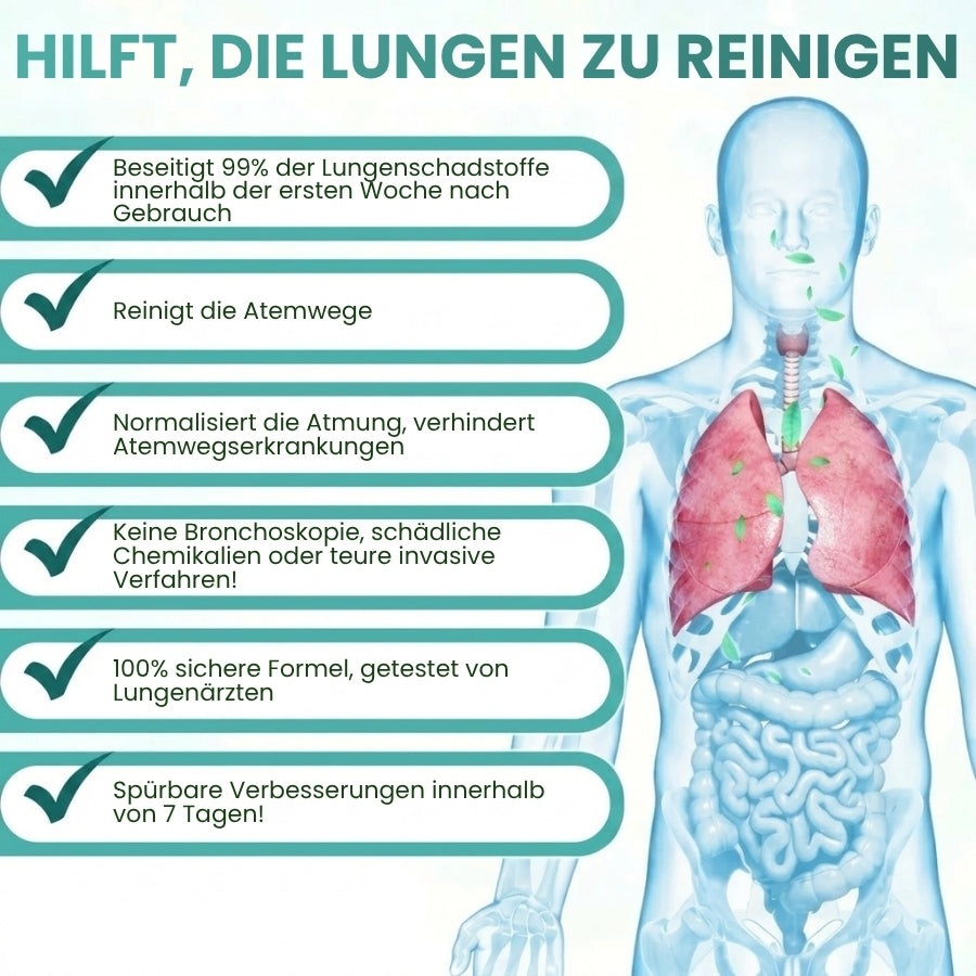 LungWell™ | Multifunktionale Nährstoffe für die Lunge
