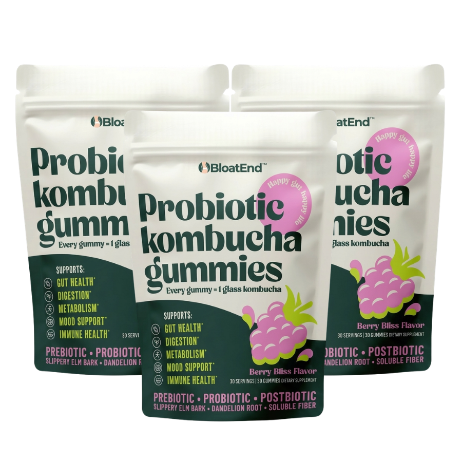 BloatEnd™ | Hormonelle Blähbauch-Linderung Probiotische Gummis