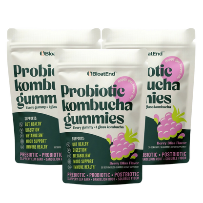 BloatEnd™ | Hormonelle Blähbauch-Linderung Probiotische Gummis