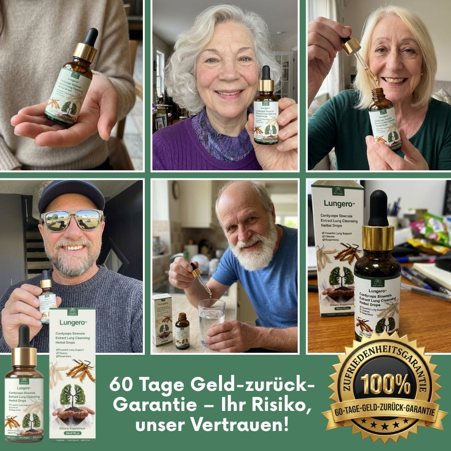 Lungero™ | Pflanzliche Lungentropfen zur Lungenreinigung