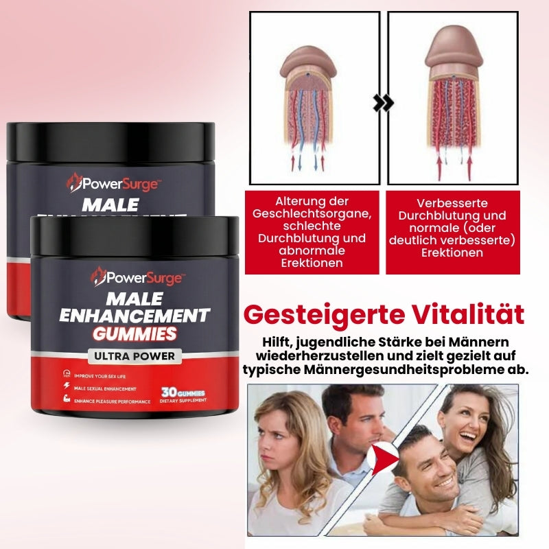 PowerSurge™ | Gummies für männliche Vitalität
