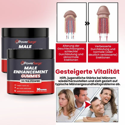 PowerSurge™ | Gummies für männliche Vitalität