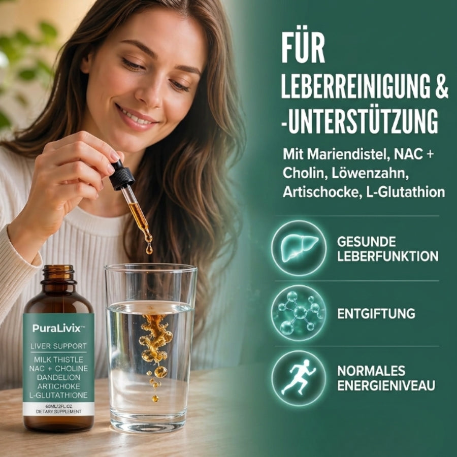 PuraLivix™ | Leberunterstützende Tropfen