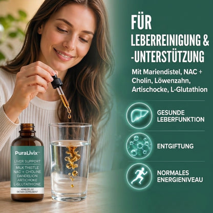 PuraLivix™ | Leberunterstützende Tropfen