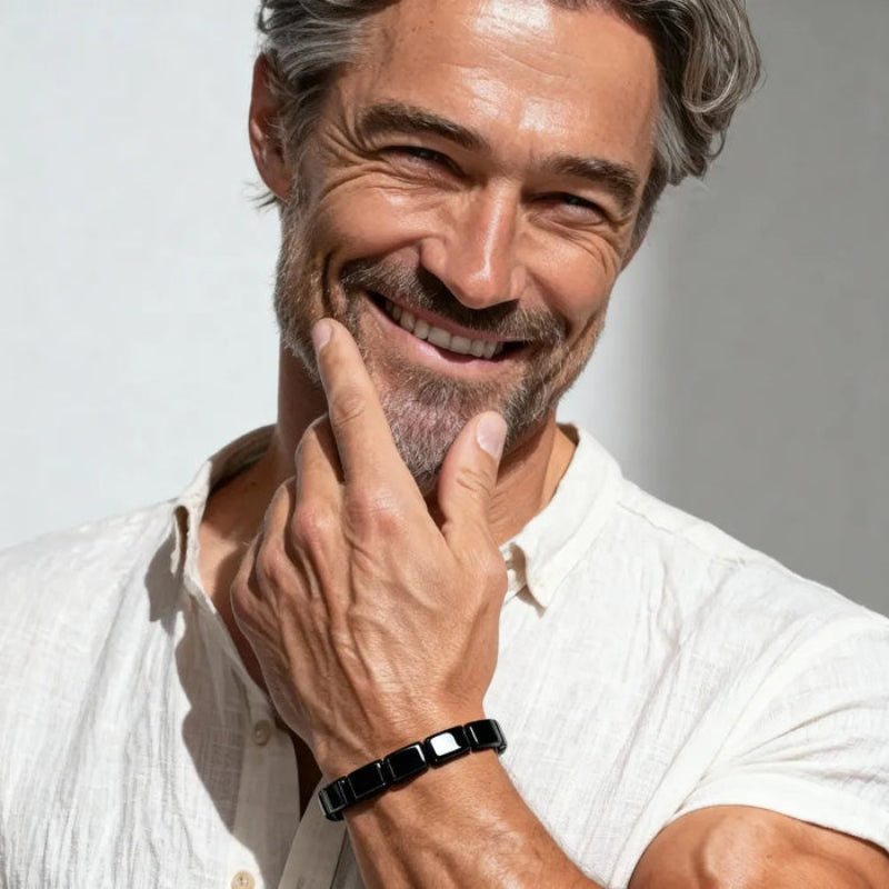 TitanBand™ | Hämatit-Armband