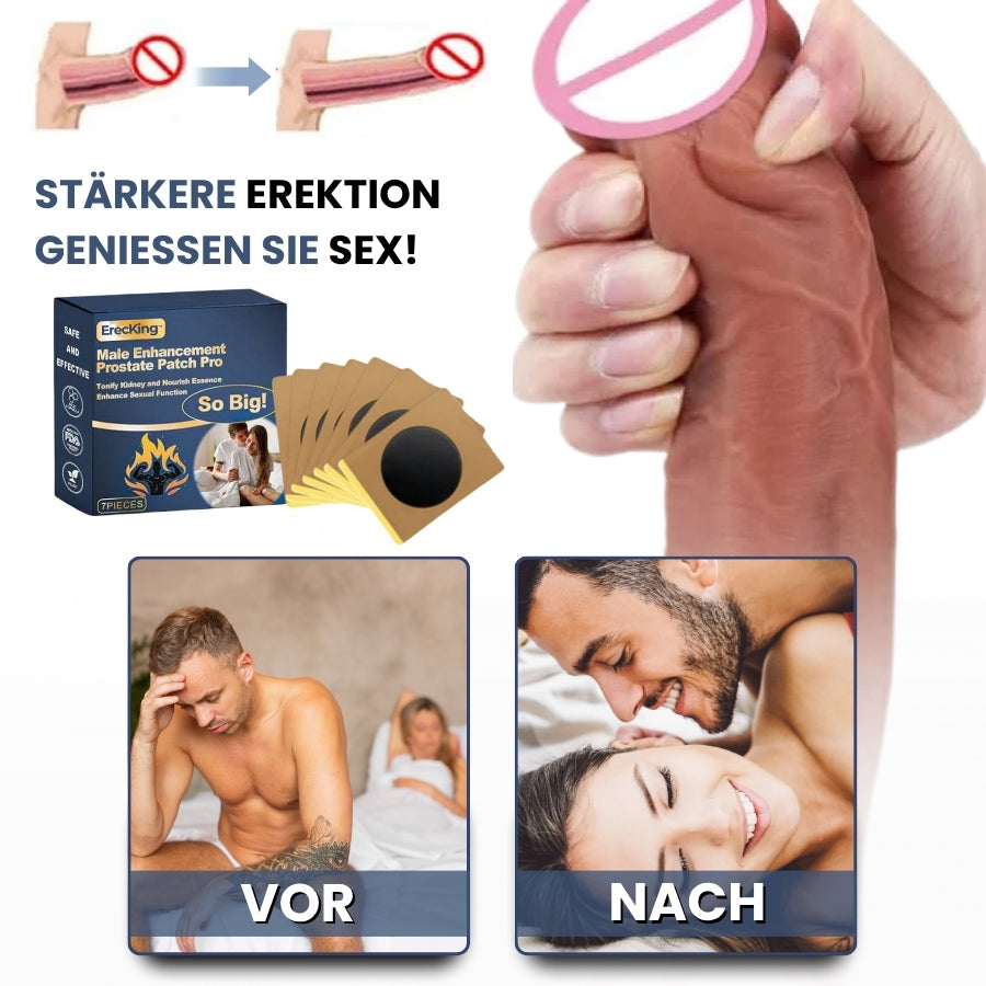 ErecKing™ | Männliches Verstärkungs-Erektions-Pflaster Pro