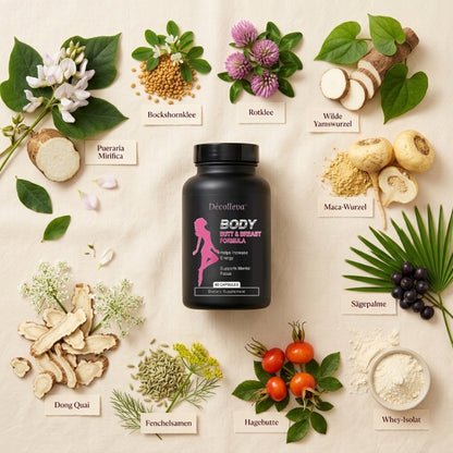 Décolleva™ | Bockshornklee + Pueraria Mirifica für Bruststraffung und Fülle