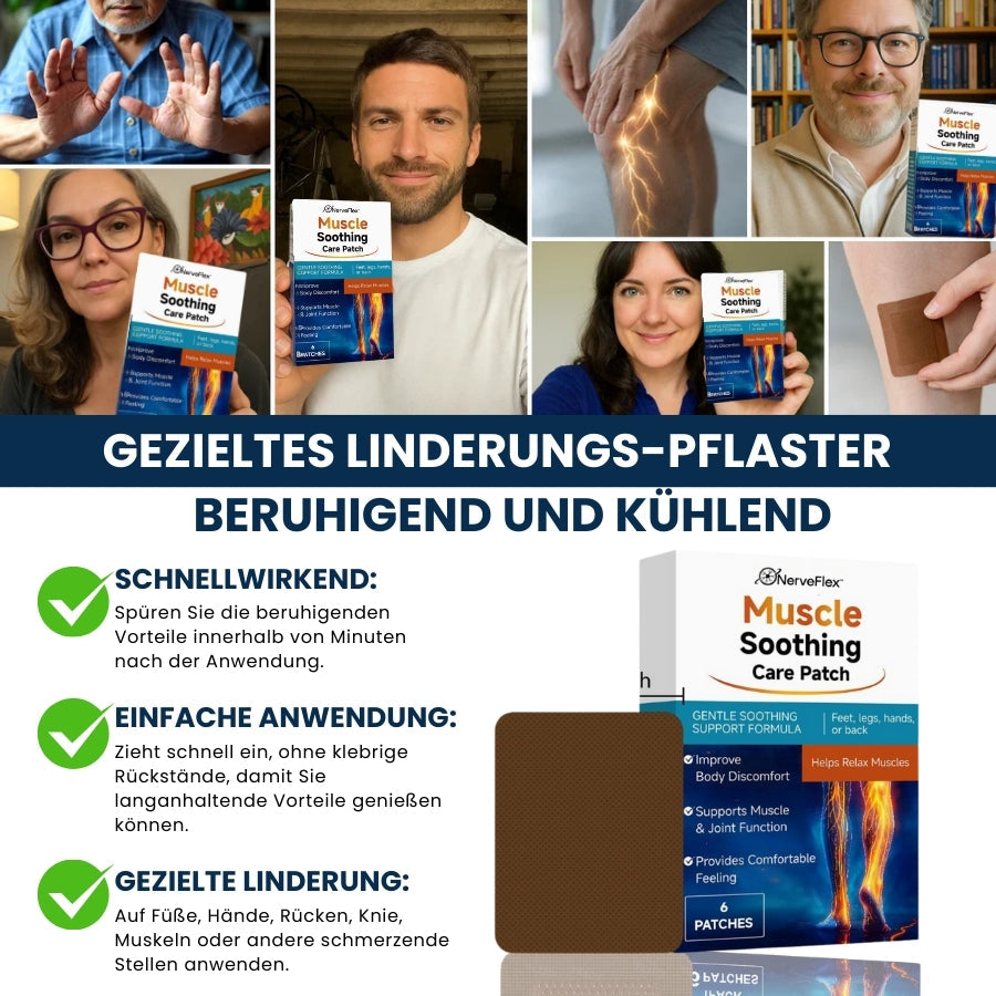 NerveFlex™ | Neuropathie NumbEase Reparaturpflaster