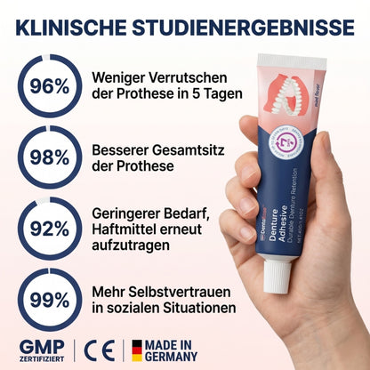 DentaEase™ | Thermoplastischer Prothesenhaftstoff