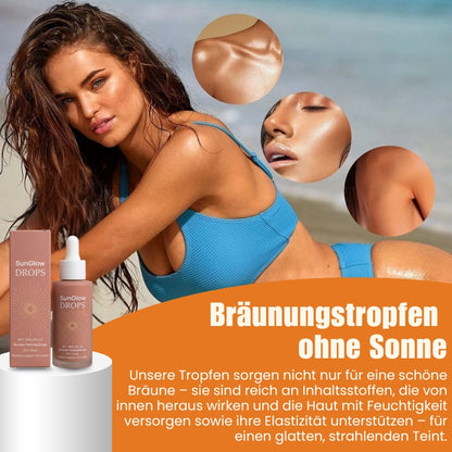 SunGlow™ | Trinkbare Bräunungstropfen