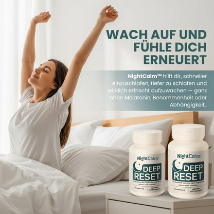 NightCalm™ | Deep Sleep Reset Nahrungsergänzung