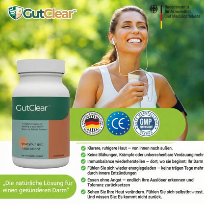GutClear™ | Darmbarriere-Reparatur-Kapseln