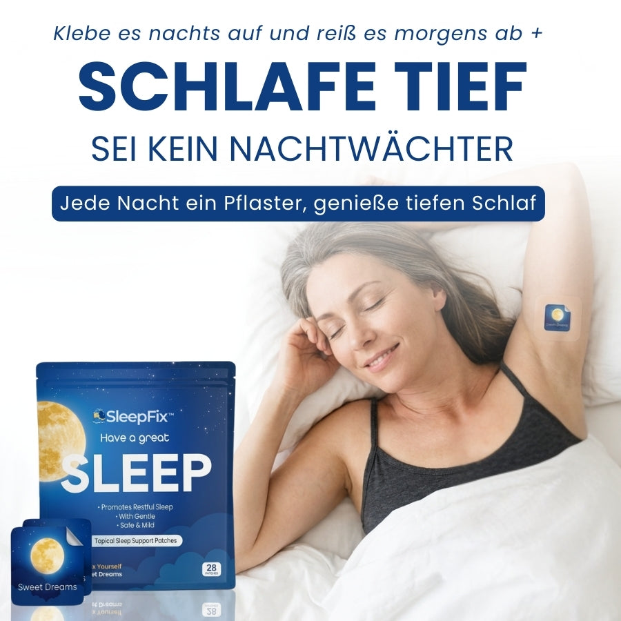 SleepFix™ | Topische Schlaf‑Support‑Patches